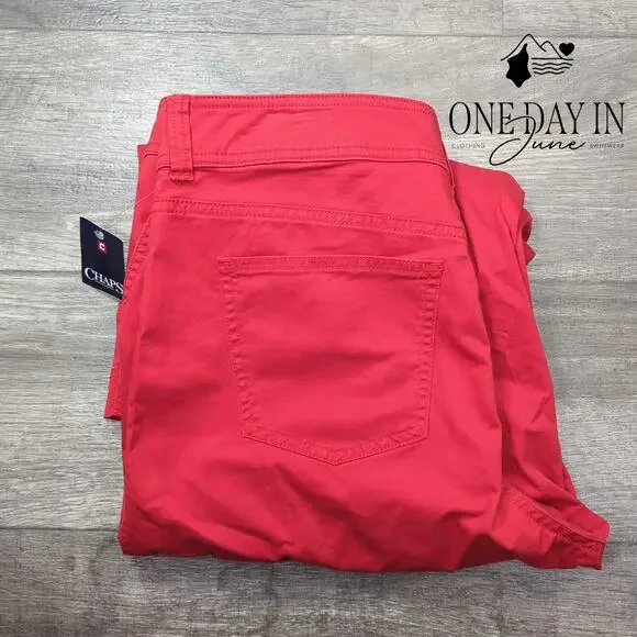 Chaps Wide Leg Crop Pants Size 16 - Picture 6 of 6